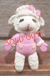 ct-200901-39 Lamb Chop / 1990's Bendable Figure