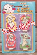 ct-200901-38 Lamb Chop / 1990's 4 Party Candles