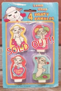 ct-200901-38 Lamb Chop / 1990's 4 Party Candles