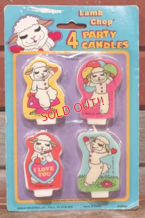 画像1: ct-200901-38 Lamb Chop / 1990's 4 Party Candles