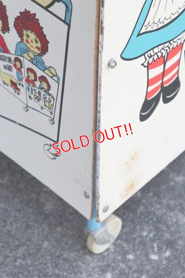 画像8: ct-200901-23 Raggedy Ann & Andy / 1970's Toy Box Cart