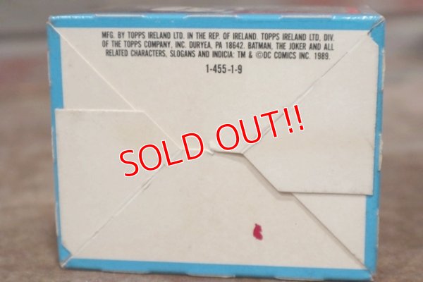 画像8: ct-200901-29 BATMAN / Topps 1989 Trading Card Box
