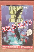 ct-200901-29 TEENAGE MUTANT NINJA TURTLES II / Topps 1991 Trading Card Box 