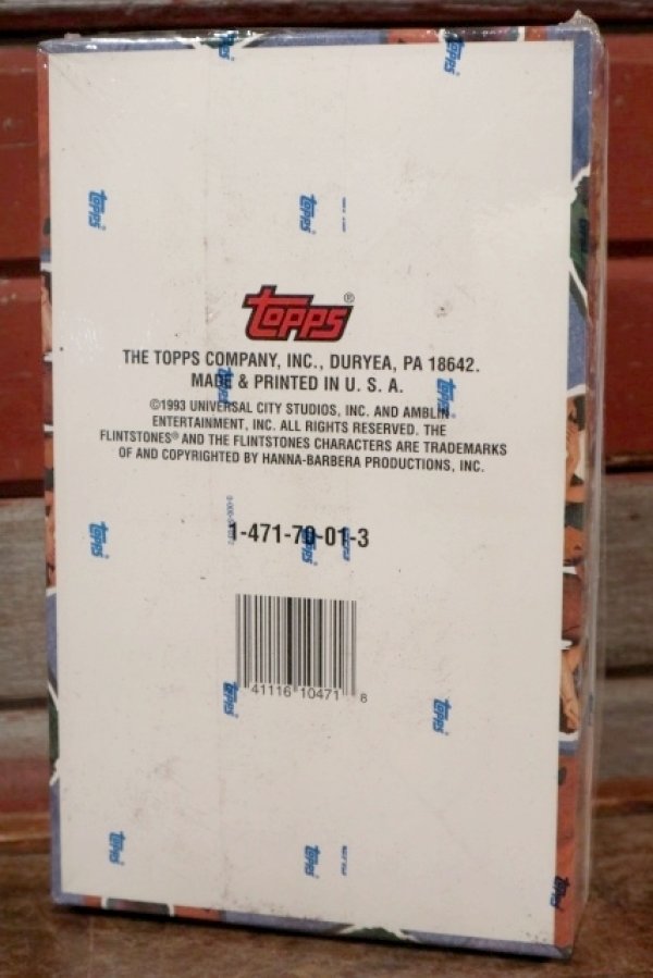 画像6: ct-200901-29 The Flintstones / Topps 1993 Trading Cards Box