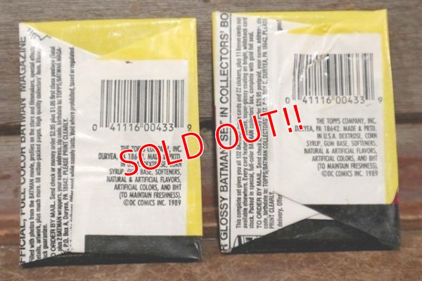 画像7: ct-200901-29 BATMAN / Topps 1989 Trading Card Box