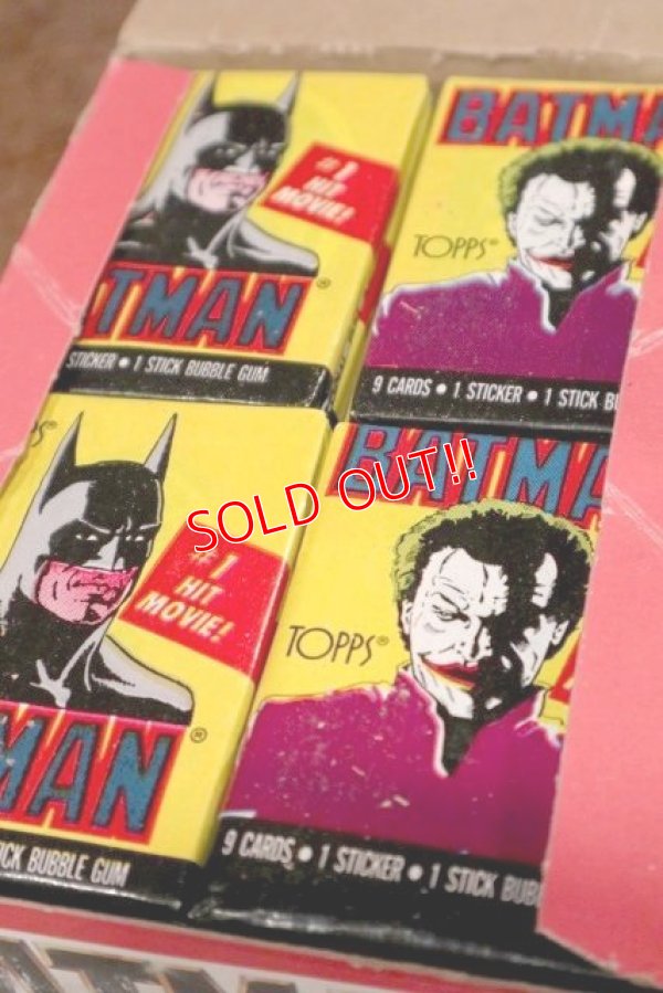 画像5: ct-200901-29 BATMAN / Topps 1989 Trading Card Box