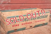 dp-200901-03 SOUTHWESTERN MICHIGAN TOMATOES / Vintage Cardboard Box