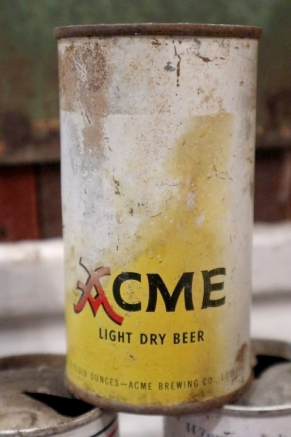 画像1: nt-200901-01 ACME LIGHT DRY BEER / Vintage 12 FL.OZ Can