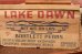 画像2: dp-200901-45 LAKE DAWN BARTLETT PEARS / Vintage Wood Box (2)