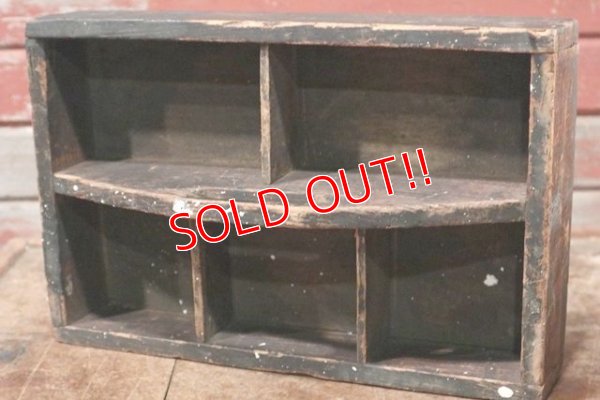 画像3: dp-200901-09 Vintage Wood Carrier