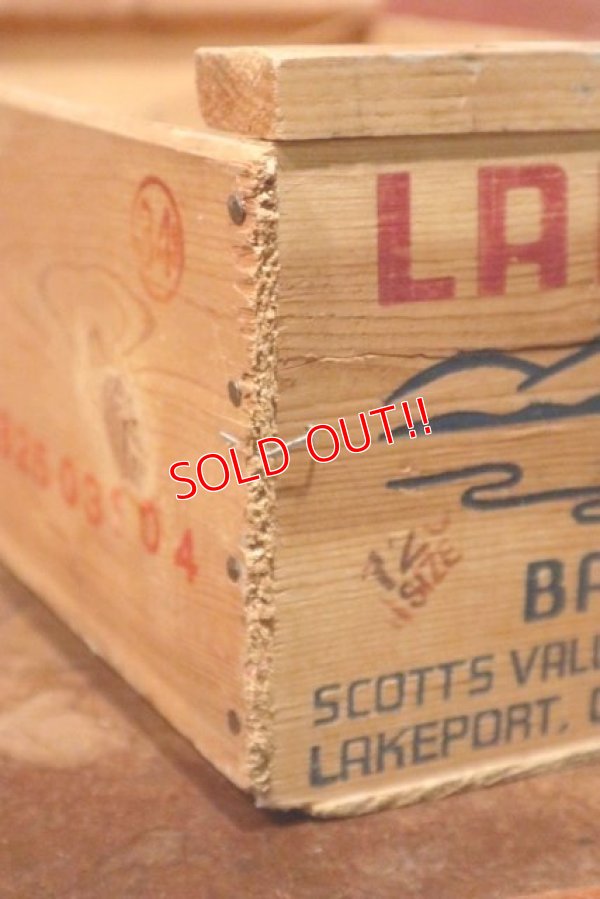 画像9: dp-200901-45 LAKE DAWN BARTLETT PEARS / Vintage Wood Box