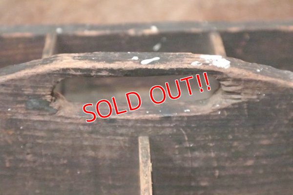 画像5: dp-200901-09 Vintage Wood Carrier