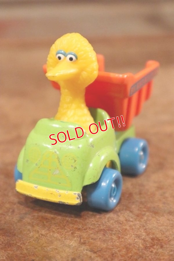 画像1: ct-131217-31 Big Bird / Playskool 1980's Diecast Car (A)