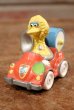 画像1: ct-131217-31 Big Bird / Playskool 1980's Diecast Car (D) (1)