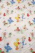 画像1: ct-200901-30 Sesame Street / 1980's Flat Sheet (Twin) (1)