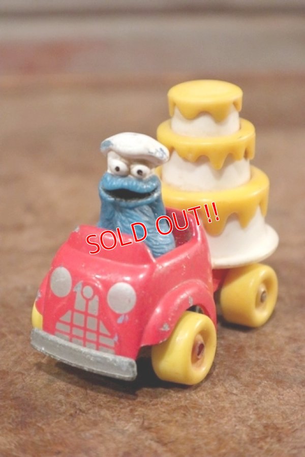 画像1: ct-131217-31 Cookie Monster / Playskool 1980's Diecast Car (B)