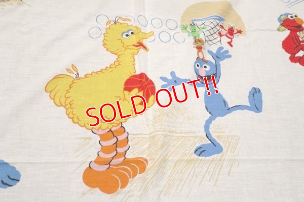 画像3: ct-200901-30 Sesame Street / 1980's Flat Sheet (Twin)