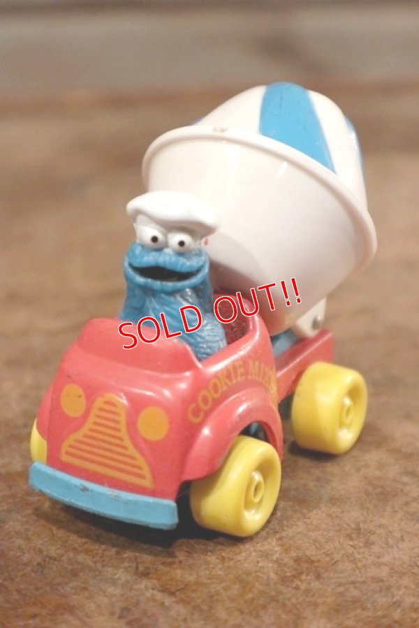 画像1: ct-131217-31 Cookie Monster / Playskool 1980's Diecast Car (A)