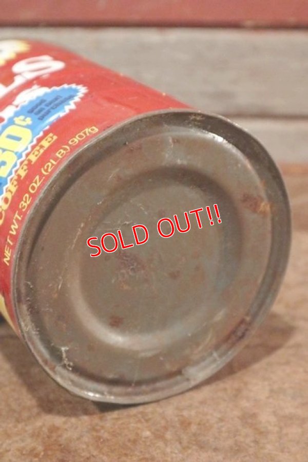 画像8: dp-200901-47 HILLS BROS COFFEE / Vintage Tin Can