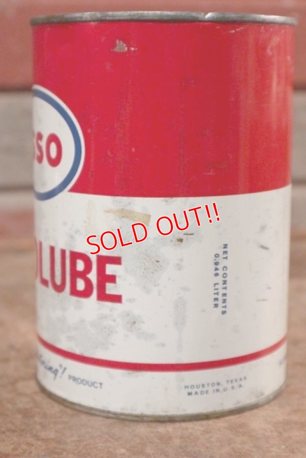 画像3: dp-200901-59 Esso / 1963 One Quart ESSOLUBE Motor Oil Can