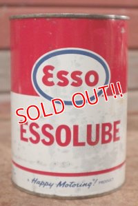 dp-200901-59 Esso / 1963 One Quart ESSOLUBE Motor Oil Can
