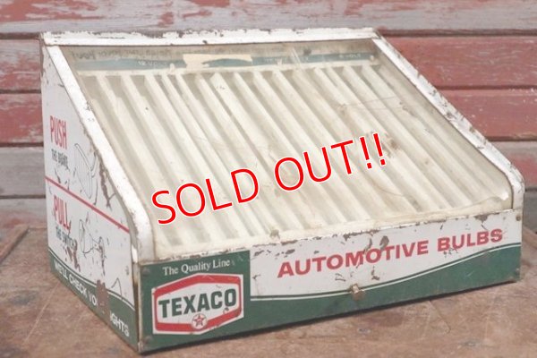 画像1: dp-200901-64 TEXACO / 1960's-1970's Automotive Bulbs Display Case