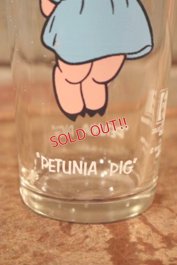 画像4: gs-200901-15 Petunia Pig / PEPSI 1973 Collector Series Glass