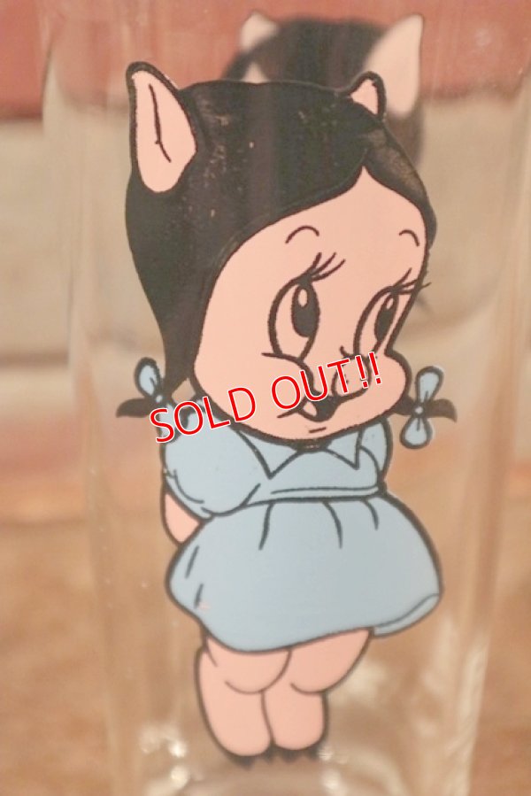 画像3: gs-200901-15 Petunia Pig / PEPSI 1973 Collector Series Glass