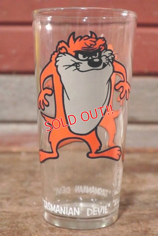 画像1: gs-200901-15 Tasmanian Devil / PEPSI 1973 Collector Series Glass