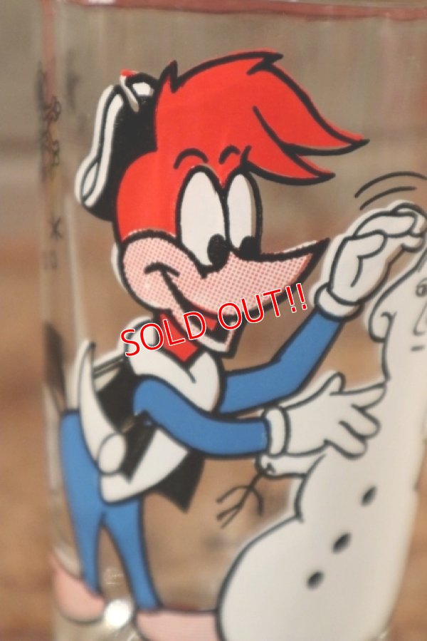 画像2: gs-200901-20 Woody Woodpecker / Arby's 1970's Novelty 8oz.Glass