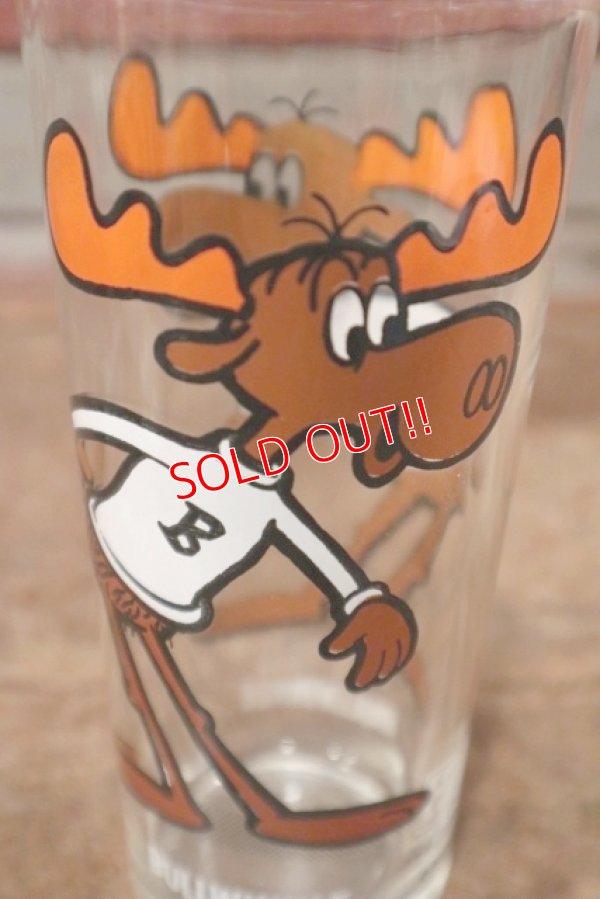 画像2: gs-200901-22 Bullwinkle / 1970's Collectors Series 16 oz.Glass