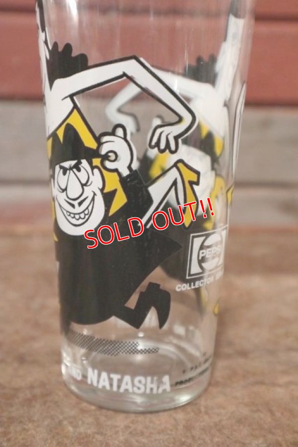 画像3: gs-200901-27 Bullwinkle / Boris and Natasha 1970's Collectors Series 16 oz.Glass