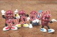 ct-200901-66 California Raisins / 2001 PVC Figure Set of 4