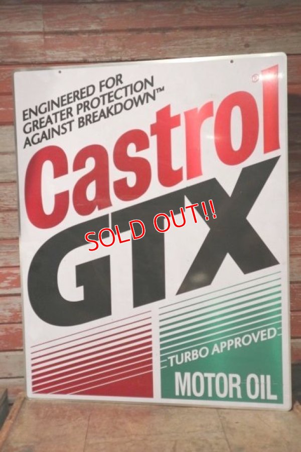画像1: dp-200901-70 Castrol GTX / W-side Sign