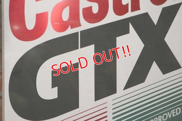 画像7: dp-200901-70 Castrol GTX / W-side Sign