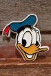 画像1: ct-200901-74 Donald Duck / Monogram 1970's Face Pinback (1)