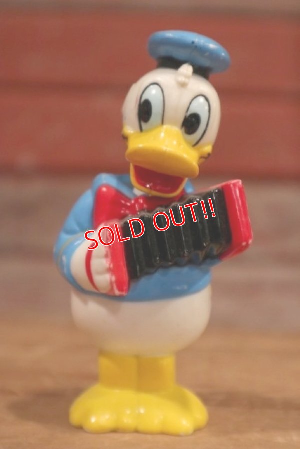画像1: ct-150310-56 Donald Duck / 1970's-1980's Accordion Figure