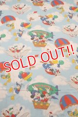 ct-200901-35 Disney Characters / 1970's Flat Sheet (Twin)