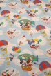 画像1: ct-200901-35 Disney Characters / 1970's Flat Sheet (Twin) (1)