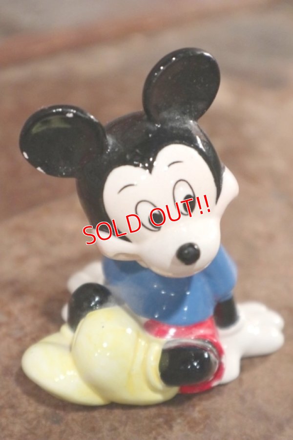 画像2: ct-200901-04 Mickey Mouse / 1980's Ceramic Figure