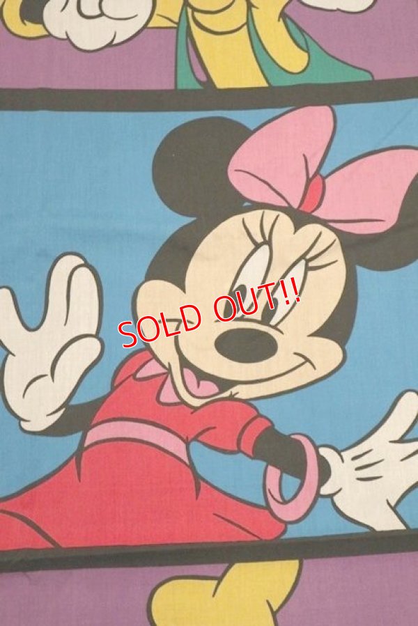 画像3: ct-200901-36 Disney / 1990's Flat Sheet (Twin)