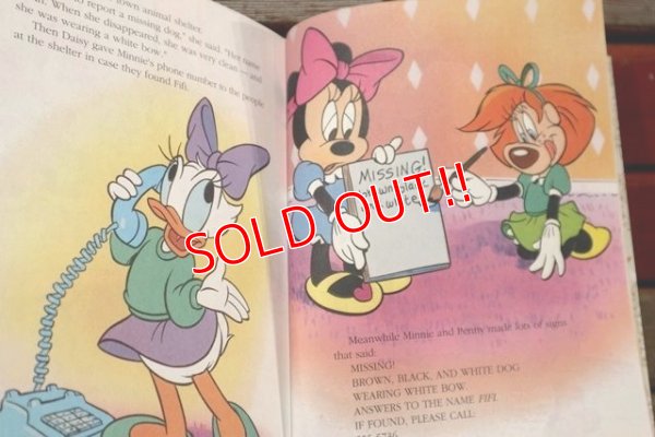 画像4: ct-200901-71 Minnie Mouse / 1992 Little Golden Book "Minnie n' me Where's Fifi?"
