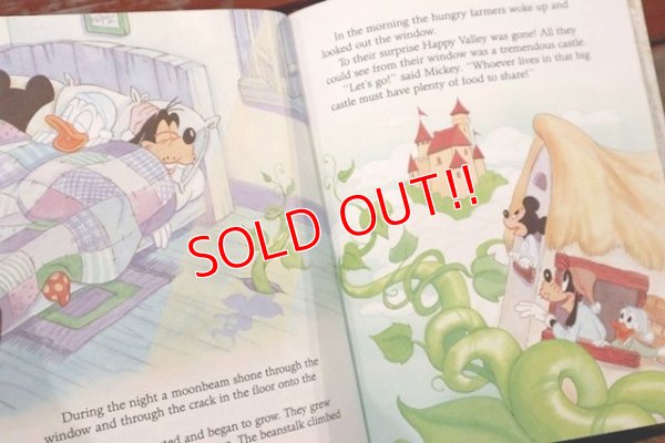 画像5: ct-200901-72 Mickey Mouse / 1988 Little Golden Book "Mickey and the Beans Talk"