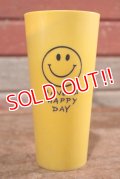 dp-201001-07 Have A Happy Day / 1970's Smile Plastic Tumbler