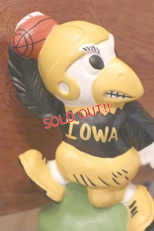 画像2: ct-201001-08 University of Iowa / Herky the Hawk Coin Bank