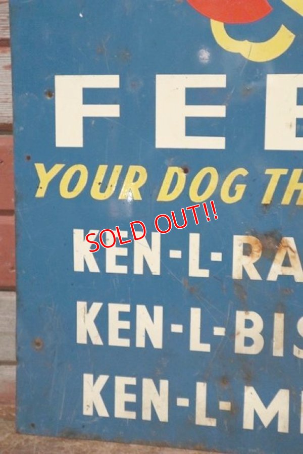 画像4: dp-201001-19 KEN-L / 1950's Metal Sign