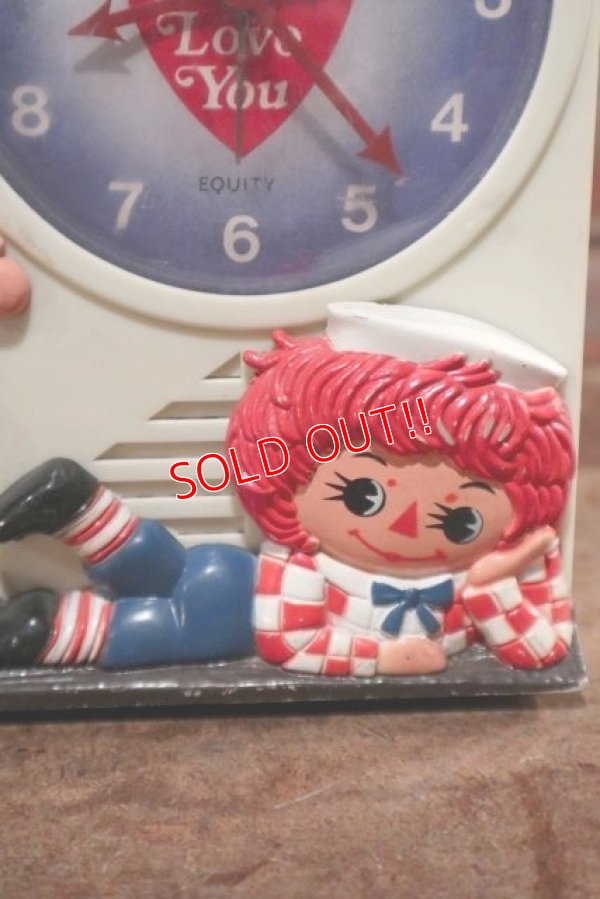 画像3: ct-201001-23 Raggedy Ann & Andy / 1974 Alarm Clock