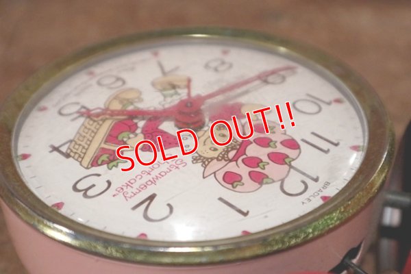 画像4: ct-201001-25 Strawberry Shortcake / BRADLEY 1980's Alarm Clock