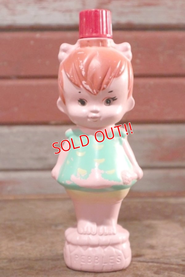 画像1: ct-201001-15 Pebbles Flintstone / PUREX 1960's Fun Bath Bottle