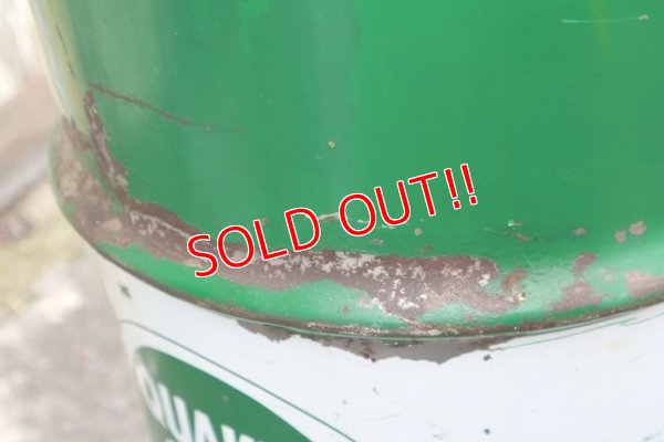 画像7: dp-201001-17 QUAKER STATE / 1980's 120 LBS. Motor Oil Can